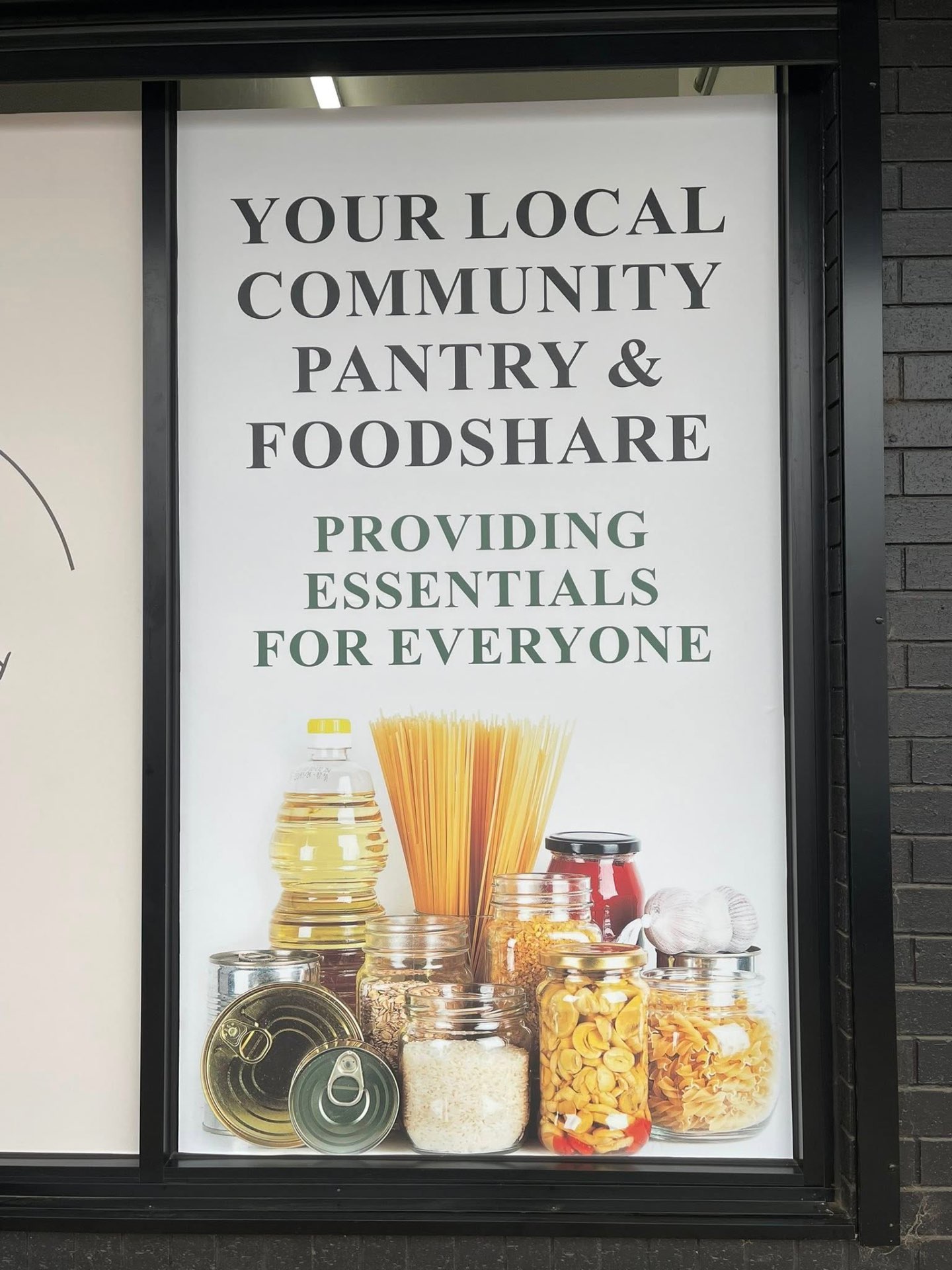 Melton Montessori Community Pantry shopfront